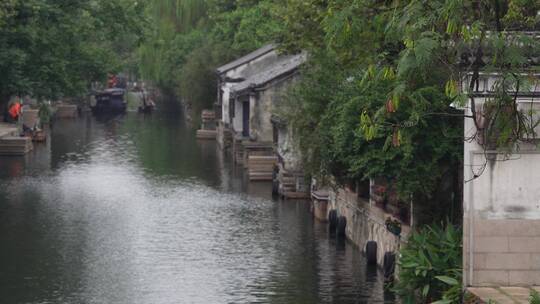 浙江湖州南浔古镇江南水乡风景