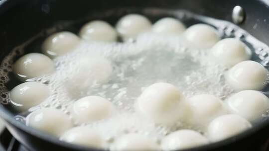 汤圆元宵糯米黑芝麻