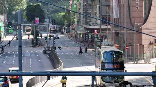 香港金钟道街景