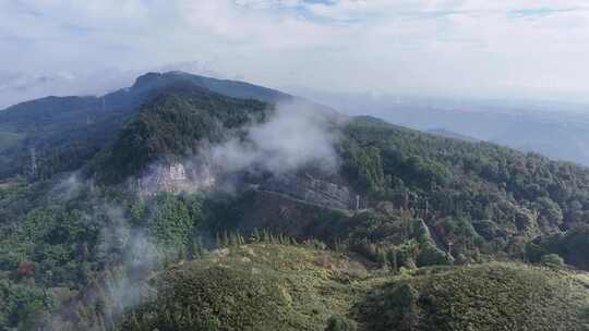 重庆雾都的大山风景