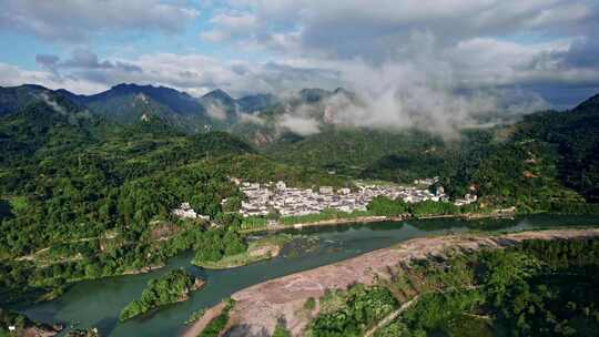 温州永嘉楠溪江狮子岩云海日出