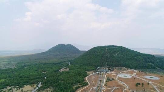 腾冲市航拍视频素材模板下载