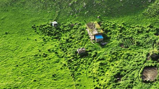 草原山川航拍