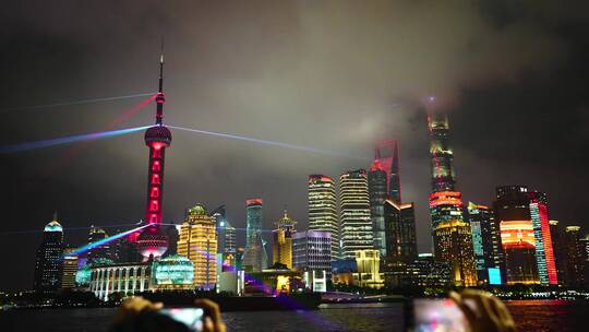 上海外滩城市夜景
