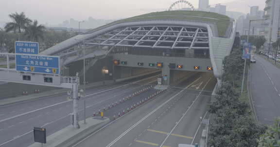 香港街景车流