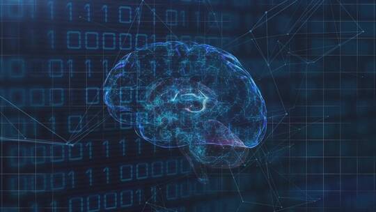AI人工智能大脑数据计算功能视频