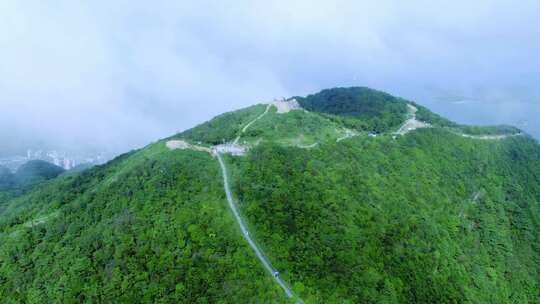 深圳梧桐山自然风光航拍视频