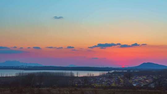 冬季北方农村、乡村美景、视频合集