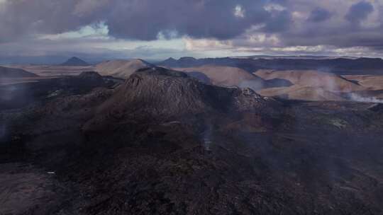 火山，喷发，熔岩，沸腾