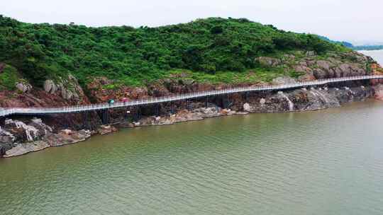 浙江临海头门港白沙湾海滨公园