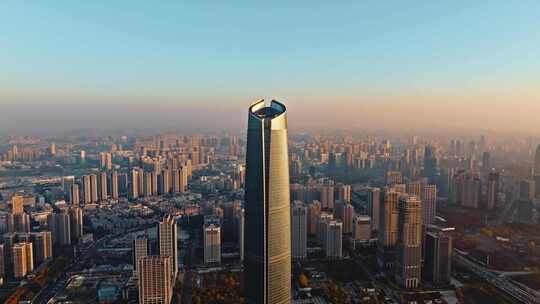 武汉中心大厦航拍
