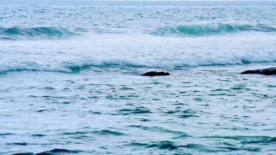 大海海浪浪花翻滚视频素材模板下载