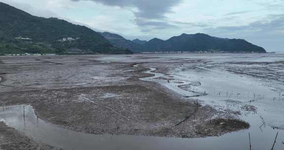 北岐滩涂航拍