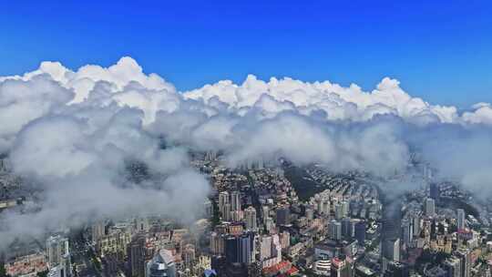 青岛城市云海浮山湾