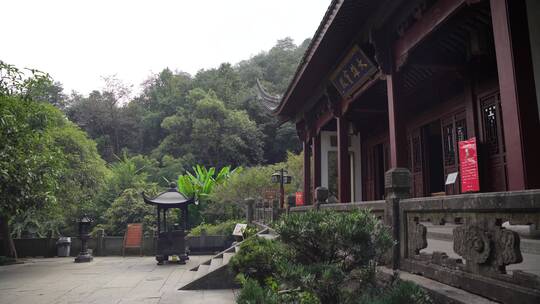 杭州飞来峰韬光寺风景