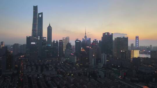 中国的城市之夜