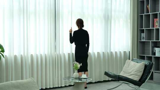 精致女生假日居家休闲生活