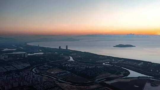 三亚海棠湾大气日出