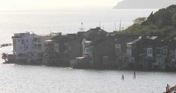 中国内湖第一渔港太湖渔港村