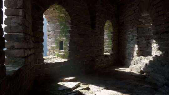 古长城万里长城航拍云海长城日出长城云雾