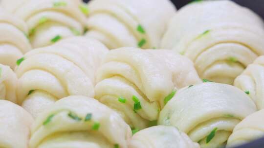 中国传统面食花卷