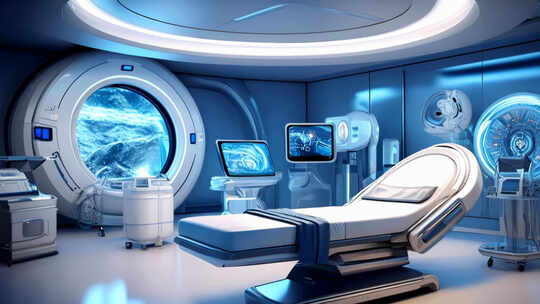 未来科技医疗场景空镜