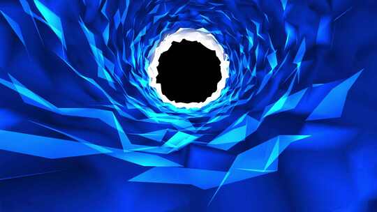 隧道，数字隧道动画。