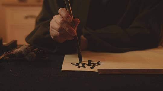 书法家写书法