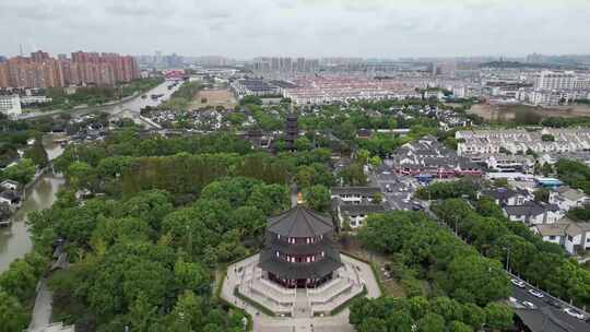 合集江苏苏州城市风光地标建筑航拍