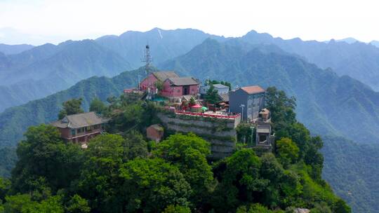 西安南五台山风景区秦岭山脉