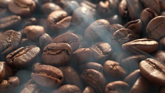 烘培咖啡豆视频素材模板下载