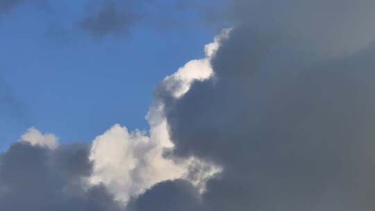 平潭海岛上的蓝天白云