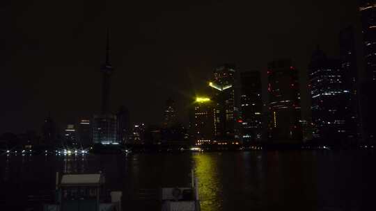 上海 夜景 陆家嘴 外滩 东方明珠 城市风光