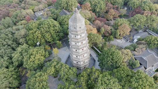 苏州虎丘山风景名胜区山顶云岩寺塔