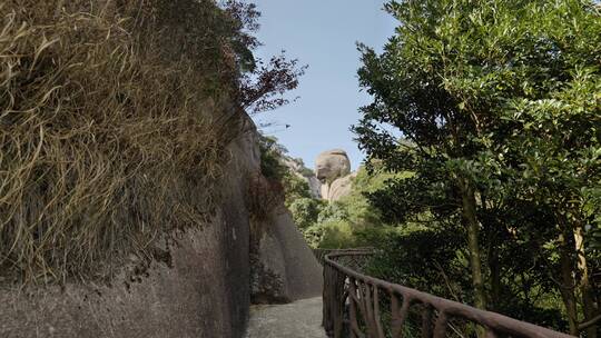 福建太姥山自然风景