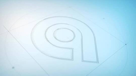 建筑师3D Logo揭秘分屏促销企业宣传AE模板