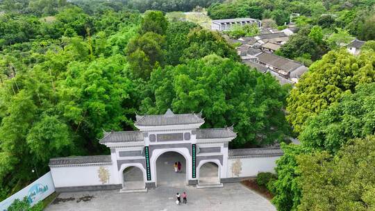 4K航拍深圳龙华版画基地1