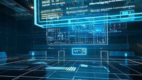 智能球场数字化运动未来室内场馆科技体育虚