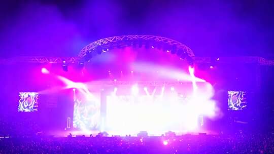 舞台爆闪背景素材