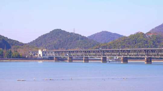 杭州钱塘江大桥风景