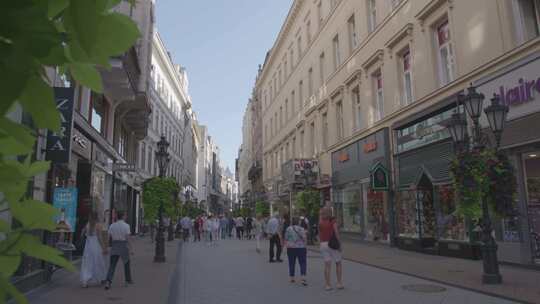 匈牙利布达佩斯市场Li视频素材模板下载