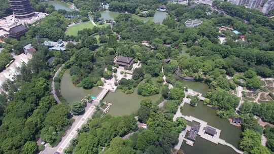 江苏常州城市宣传地标建筑航拍