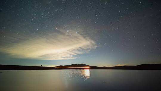 云南大山包景区星空银河