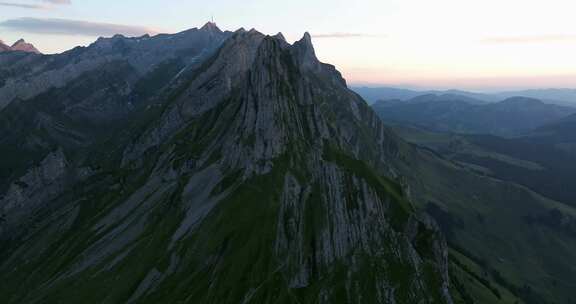 Altenalp Turm，山脉，无人机