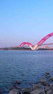 广州沥滘珠江滨江江景住宅与新光大桥景观