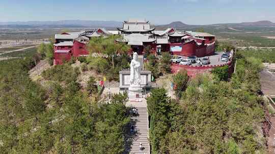 寺庙 山西 大同 火山