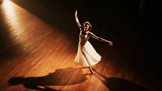 舞者舞台舞蹈特写