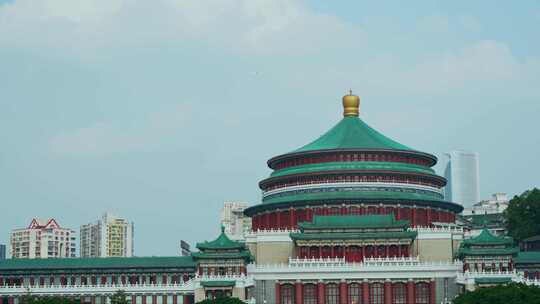 重庆市人民大礼堂景观地标