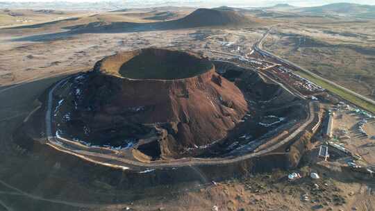 内蒙哈达火山