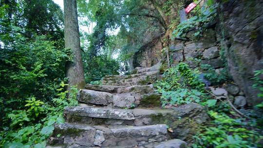 阳朔公园里的登山古道